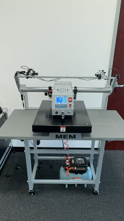 MEM DUAL STATION HEAT PRESS MACHINE, 16 X 20 IN